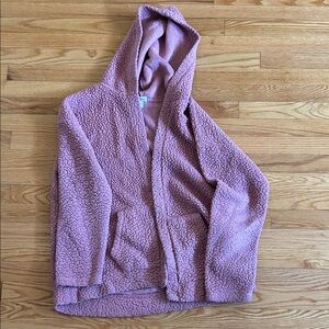 Flirtitude Pink Hooded Cardigan